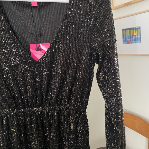 Sequined NWT Betsey Johnson Dress - Picture 2 of 5